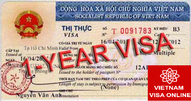 1year Vietnam tourist visa for US citizens Vietnam visa