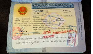 Vietnam visa stamping fee 2018 – Why I have to pay stamping fee